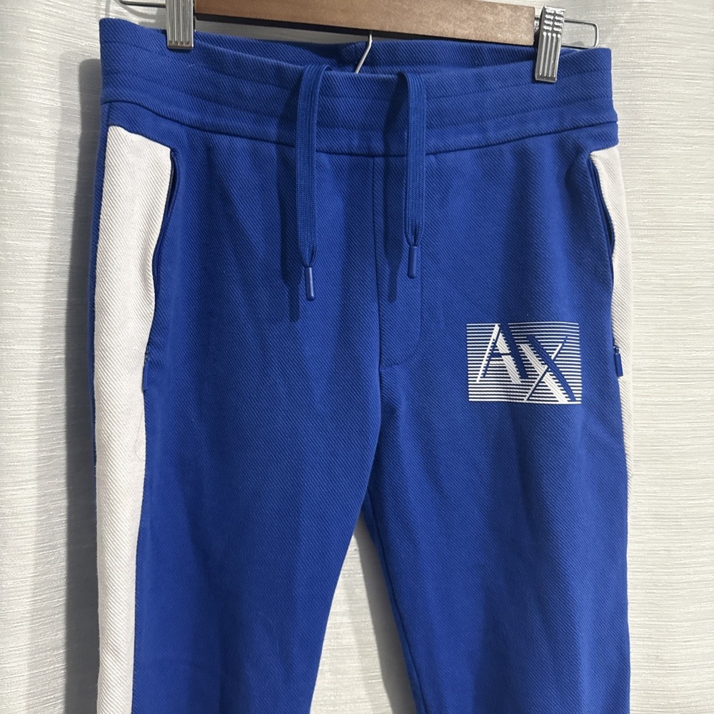 Armani Exchange Blue Men's Joggers Size Med?